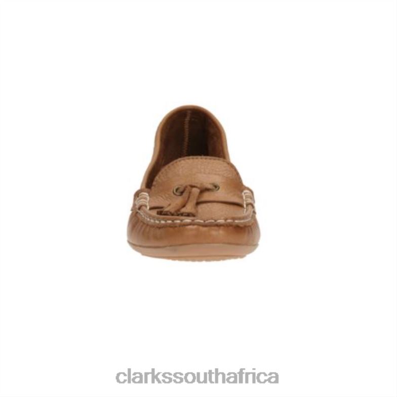 Tan Leather Clarks Faith 840404088 Unisex Clarks Tan Leather