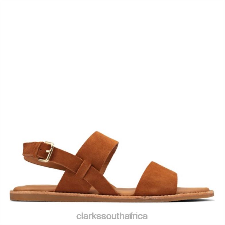 Tan Suede Clarks Karsea Strap Tan Suede 840406371 Unisex Clarks Tan Suede