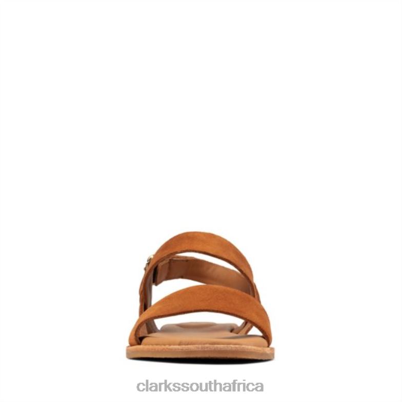 Tan Suede Clarks Karsea Strap Tan Suede 840406371 Unisex Clarks Tan Suede