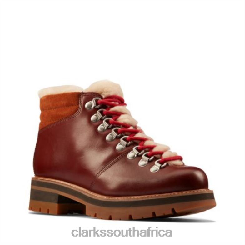 Tan Wlined Lea Clarks Orianna Alpine 840404136 Unisex Clarks Tan Wlined Lea