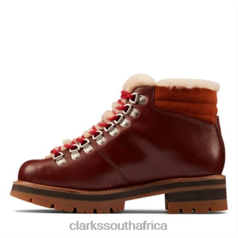 Tan Wlined Lea Clarks Orianna Alpine 840404136 Unisex Clarks Tan Wlined Lea