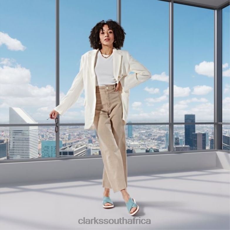 Turquoise Knit Jemsa Dash Turquoise Knit Clarks 840406388 Unisex Clarks Turquoise Knit