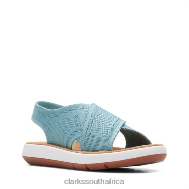 Turquoise Knit Jemsa Dash Turquoise Knit Clarks 840406388 Unisex Clarks Turquoise Knit