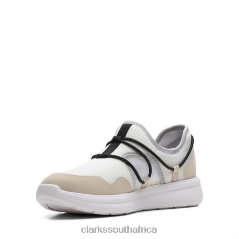 White Combi Ezera Skip White Combi Clarks 840406540 Unisex Clarks White Combi