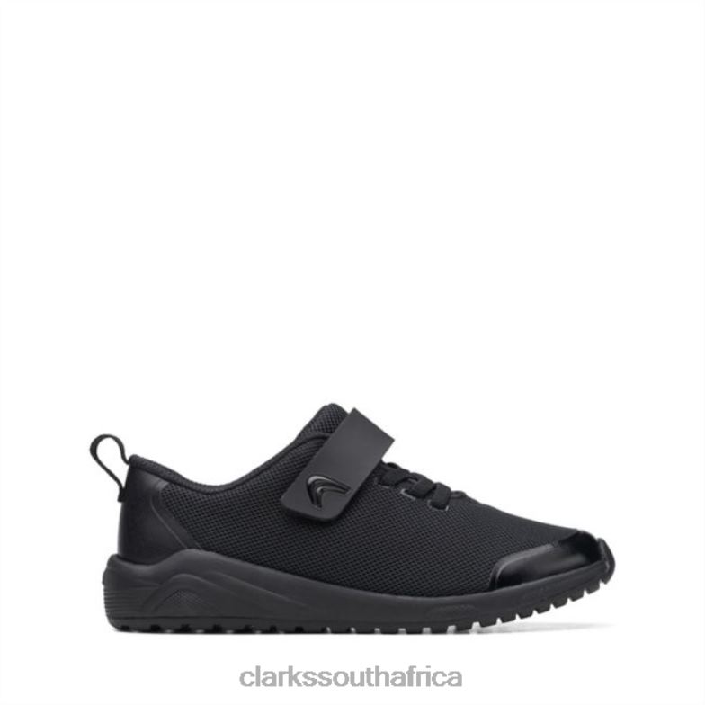 Aeon Pace Kid Black Clarks Black 840405941 Unisex Clarks Black