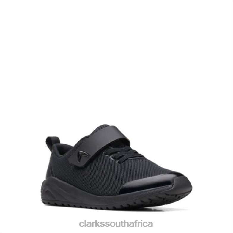 Aeon Pace Kid Black Clarks Black 840405941 Unisex Clarks Black