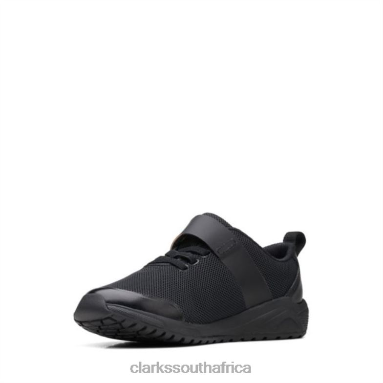 Aeon Pace Kid Black Clarks Black 840405941 Unisex Clarks Black