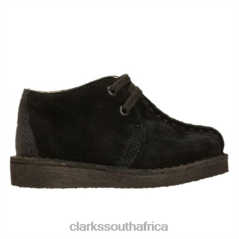 Black Suede Clarks Desert Trek Fst G Fit 840404992 Unisex Clarks Black Suede