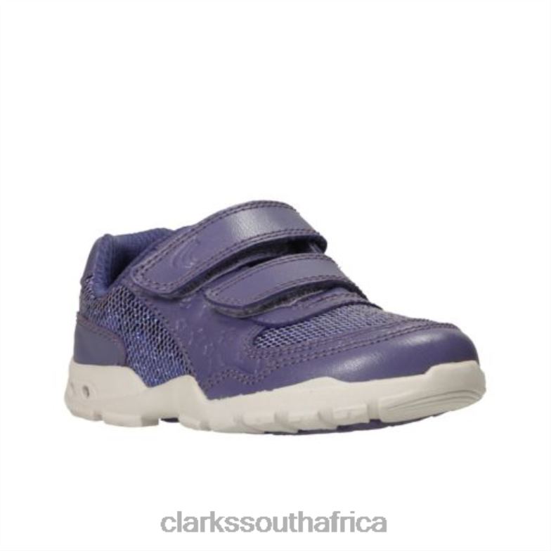 Brite Play Fst F Fit Clarks Purple 840404679 Unisex Clarks Purple