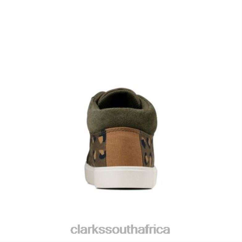 Clarks City Hop Inf G Fit Olive Camo 840404794 Unisex Clarks Olive Camo