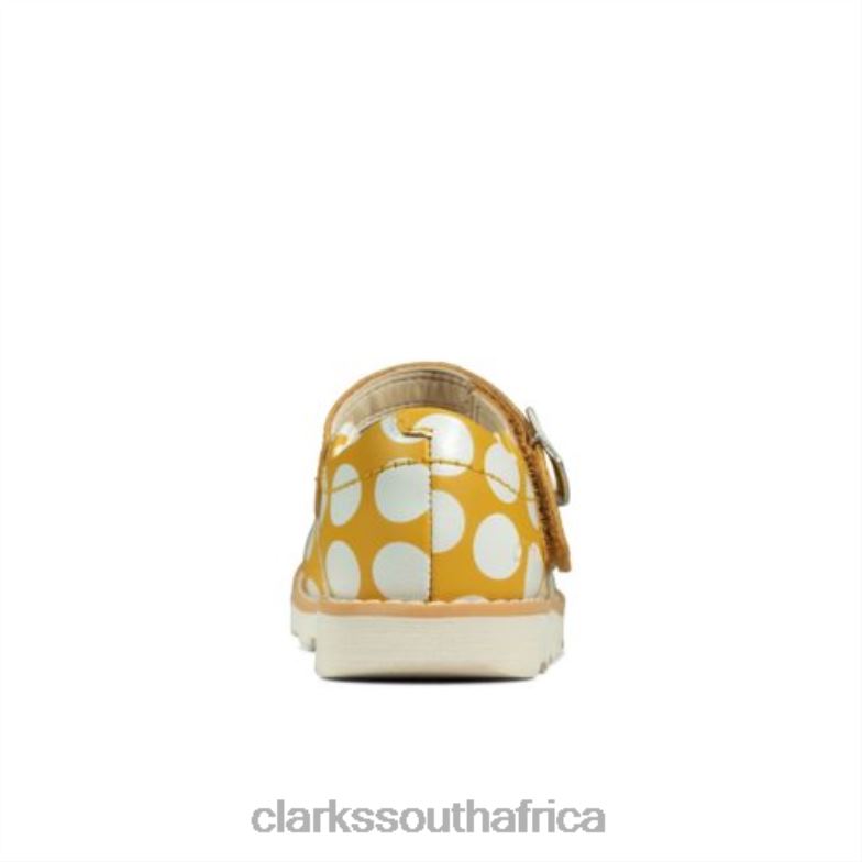 Clarks Crown Jump Fst G Fit Yel Low Interest 840404674 Unisex Clarks Yellow Interest