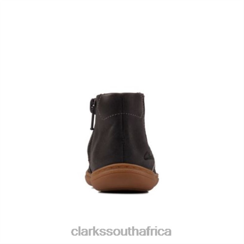 Clarks Flash Sea Fst F Fit Dark Grey Lea 840404786 Unisex Clarks Dark Grey Lea