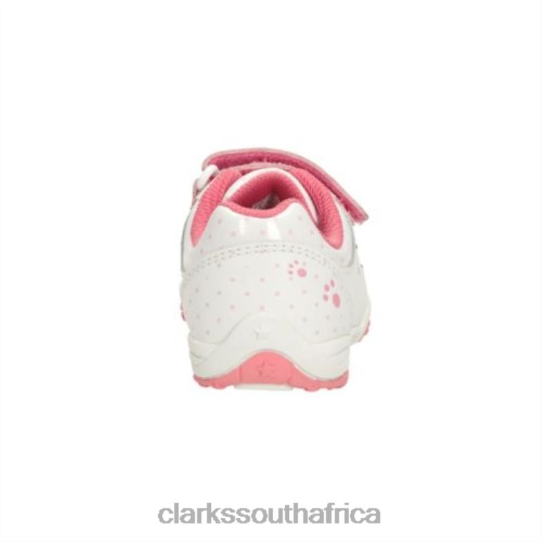 Clarks Giggle Up Fst G Fit White 840404754 Unisex Clarks White