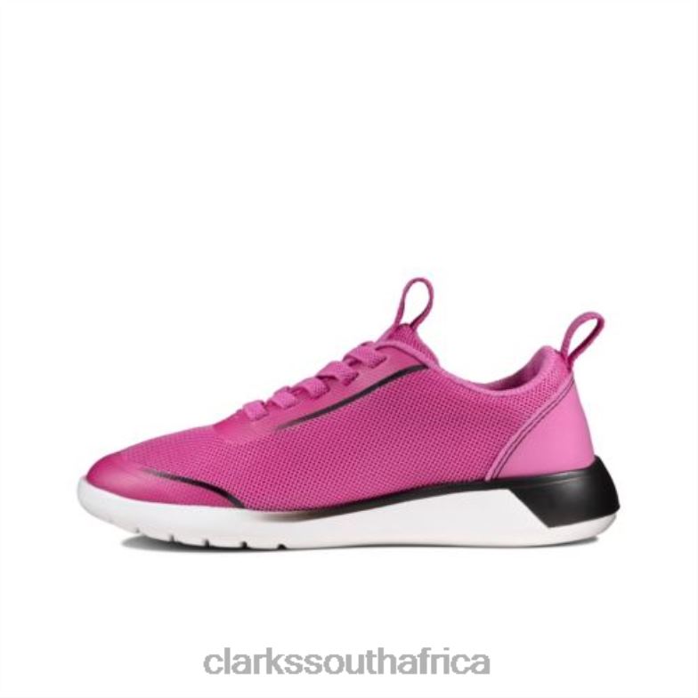 Clarks Suburb Spark Jnr G Fit Pink 840404698 Unisex Clarks Pink