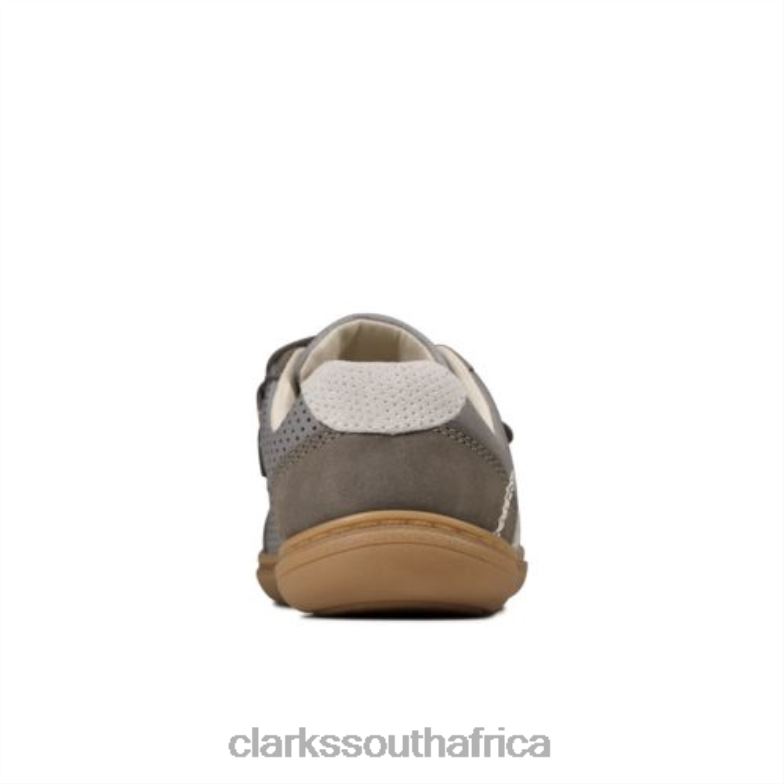 Dark Grey Leather Clarks Flash Metra Fst G Fit 840404955 Unisex Clarks Dark Grey Leather