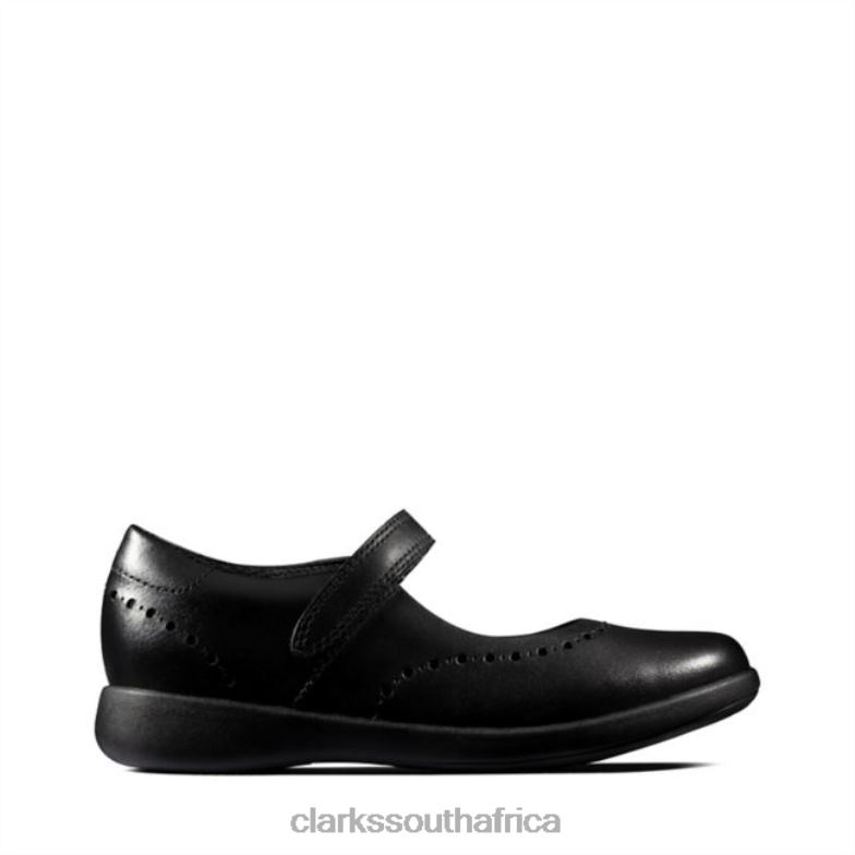 Etch Craft Kid Black Leather Clarks Black Leather 840405839 Unisex Clarks Black Leather