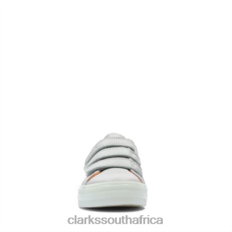 Grey Interest Clarks Nova Scale Inf G Fit 840404696 Unisex Clarks Grey Interest