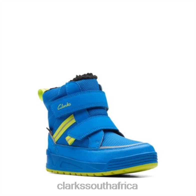 Jumper Jump Inf G Fit Clarks Blue Synthetic 840404781 Unisex Clarks Blue Synthetic