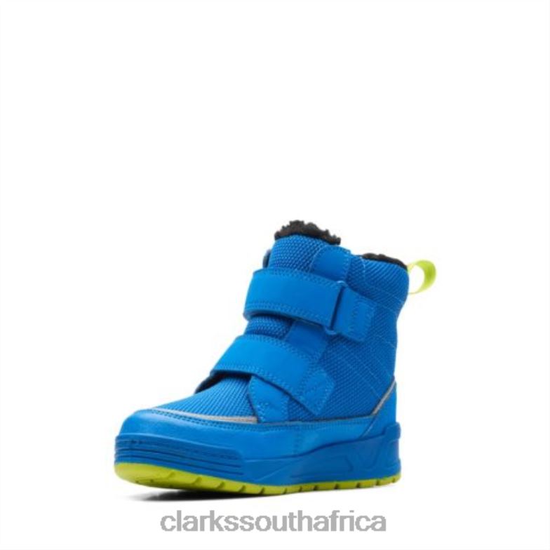 Jumper Jump Inf G Fit Clarks Blue Synthetic 840404781 Unisex Clarks Blue Synthetic