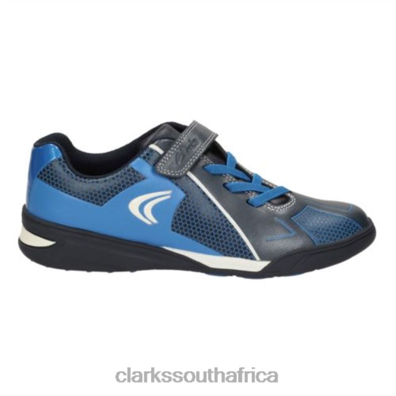 Navy Award Leap Jnr F Fit Clarks 840404964 Unisex Clarks Navy