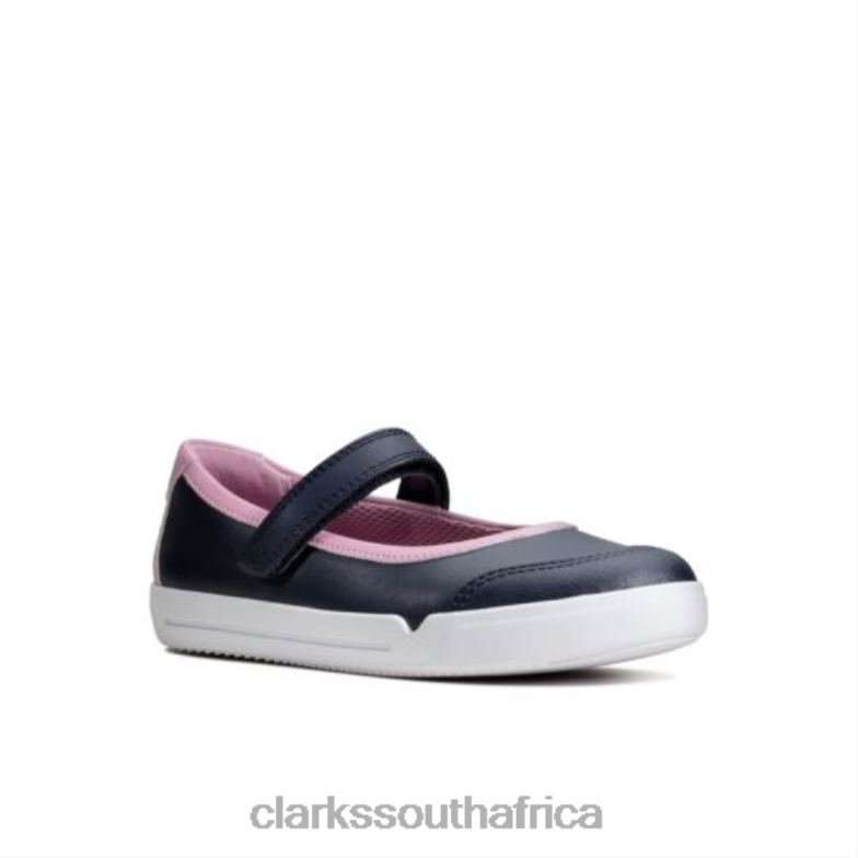 Navy Clarks Emery Halo Inf F Fit 840404739 Unisex Clarks Navy