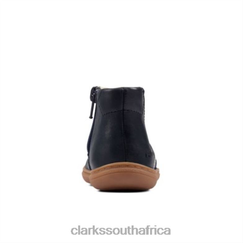 Navy Leather Clarks Flash Sea Fst F Fit 840404787 Unisex Clarks Navy Leather