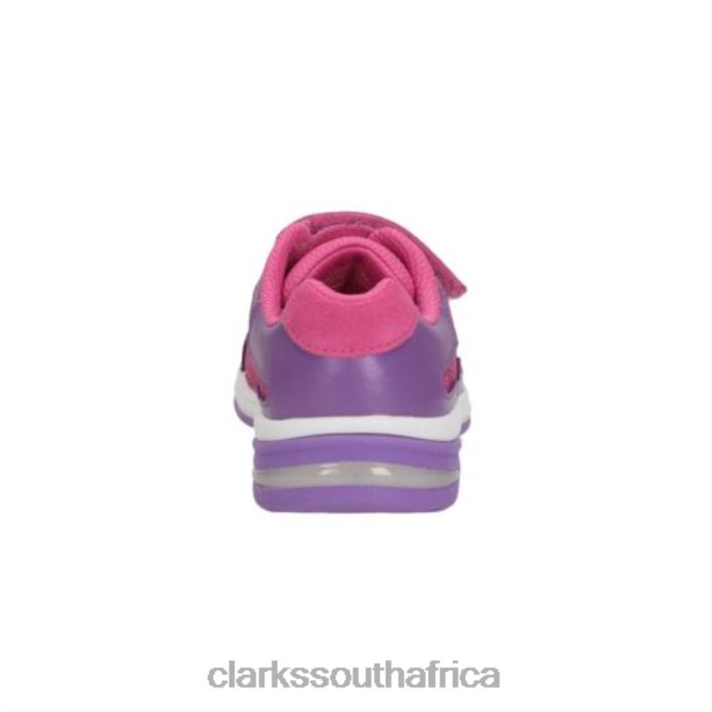 Piper Ace Pre G Fit Purple Clarks 840404758 Unisex Clarks Purple