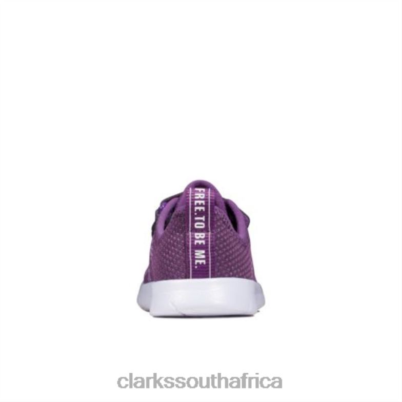 Purple Ath Flux Fst F Fit Clarks 840404708 Unisex Clarks Purple