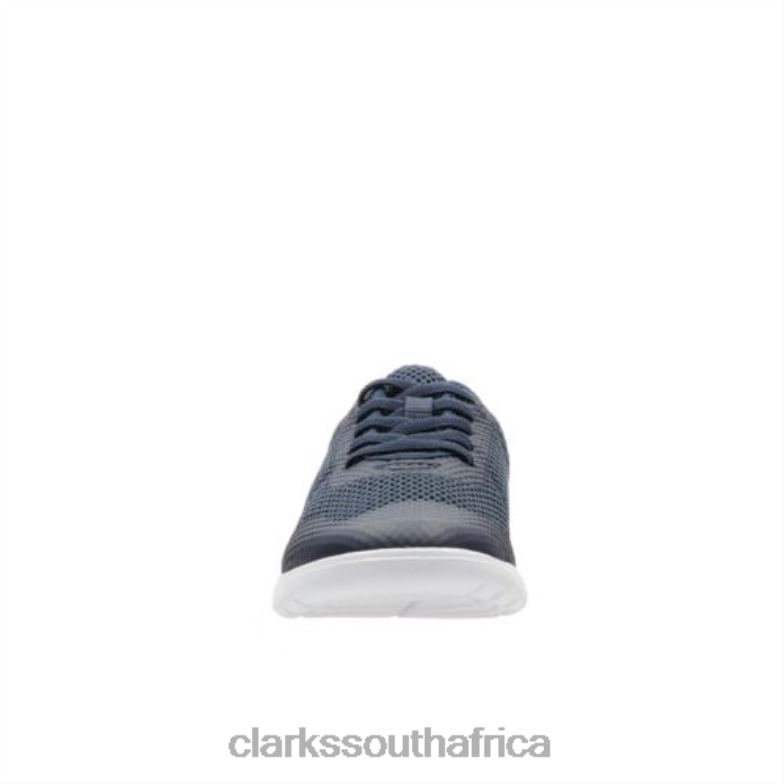 Scape Soar Jnr G Fit Navy Synthetic Clarks 840404974 Unisex Clarks Navy Synthetic