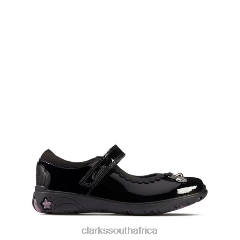 Sea Shimmer Toddler Black Patent Clarks Black Patent 840405901 Unisex Clarks Black Patent