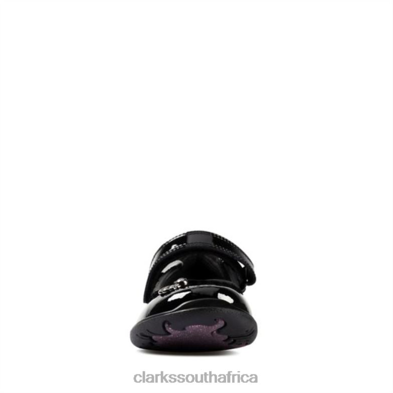 Sea Shimmer Toddler Black Patent Clarks Black Patent 840405901 Unisex Clarks Black Patent