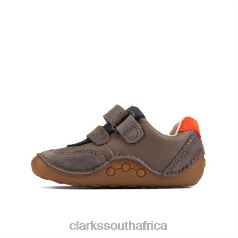 Ti Ny Dusk Fst G Fit Clarks Grey Combi Leather 840404959 Unisex Clarks Grey Combi Leather
