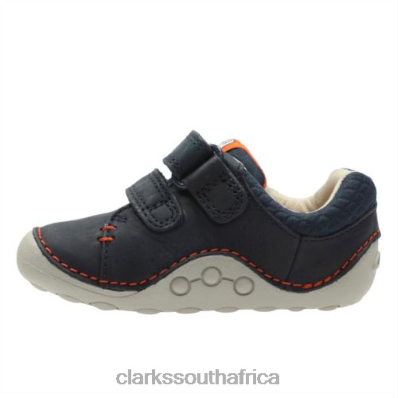 Ti Ny Trail Fst G Fit Clarks Navy Leather 840404999 Unisex Clarks Navy Leather