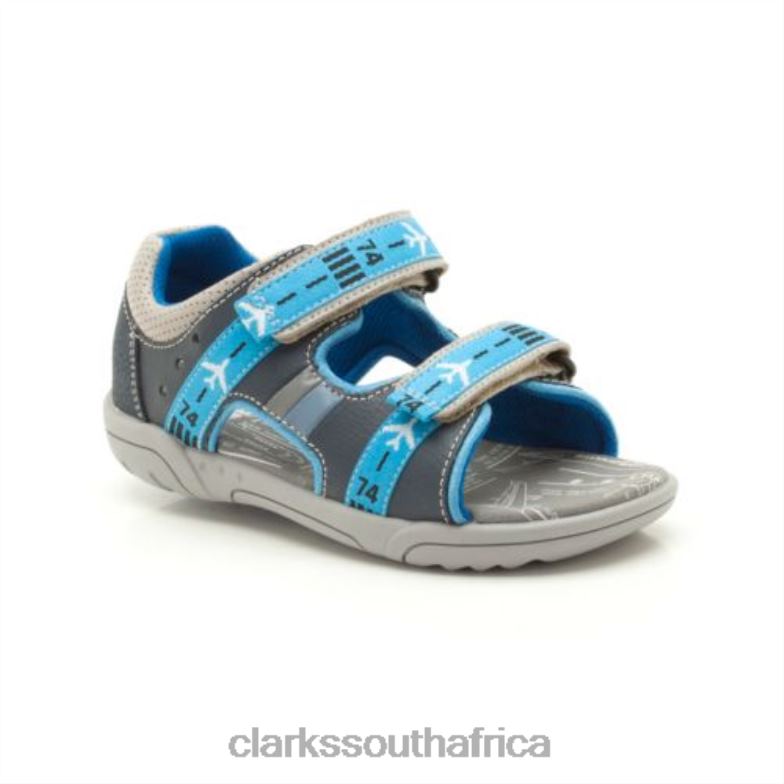 Wing Bay Pre G Fit Clarks Navy Leather 840404863 Unisex Clarks Navy Leather