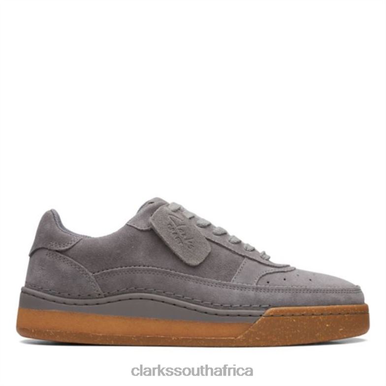 Craft Court Lace Grey Suede Clarks Grey Suede 840405543 Unisex Clarks Grey Suede