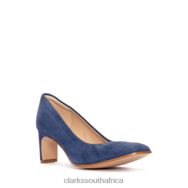 Seren 55 Soft Blue Suede Clarks Blue Suede 840406095 Unisex Clarks Blue Suede