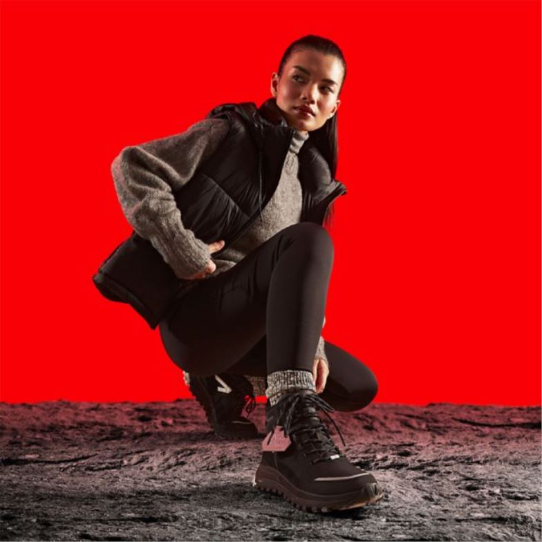 Black Warmlined Leather Atl Trek Sky Gore-Tex Black Warmlined Leather Clarks 840405292 Unisex Clarks Black Warmlined Leather