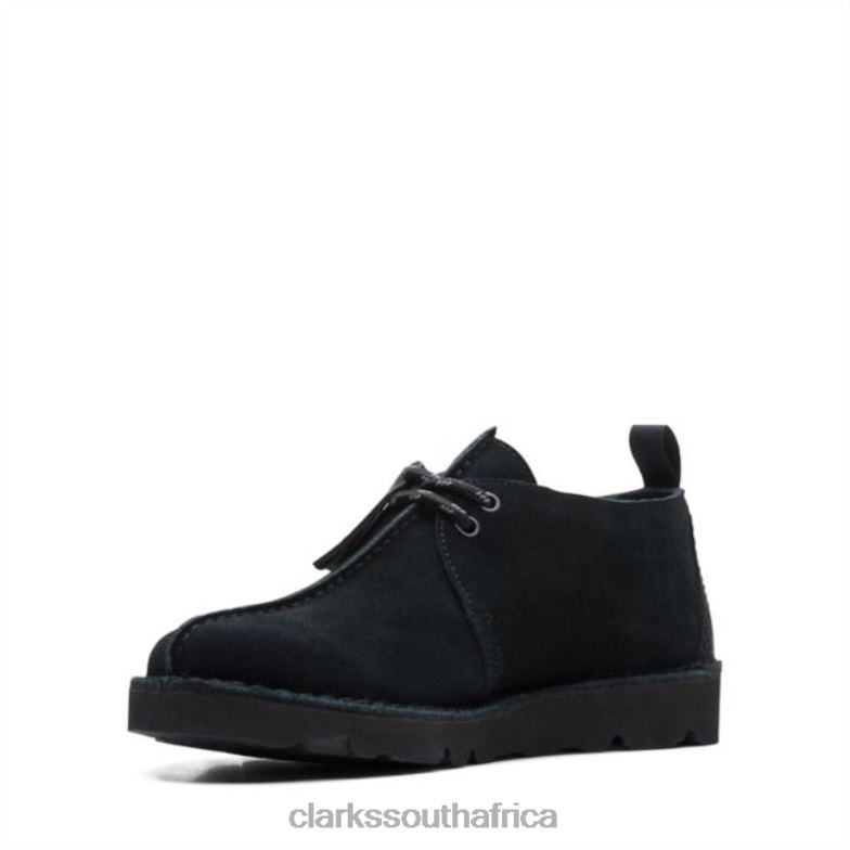 Clarks Black Suede Desert Trek Gore-Tex Black Suede 840406809 Unisex Clarks Black Suede