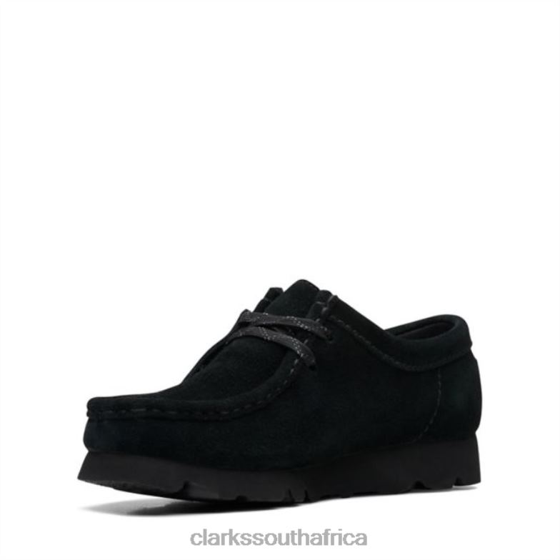 Clarks Wallabee Gtx Black Suede Black Suede 840406154 Unisex Clarks Black Suede