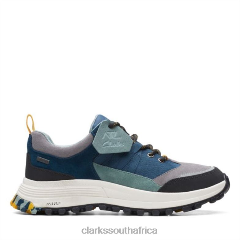 Teal Combi Clarks Atl Trek Path Gore-Tex Teal Combi 840406128 Unisex Clarks Teal Combi