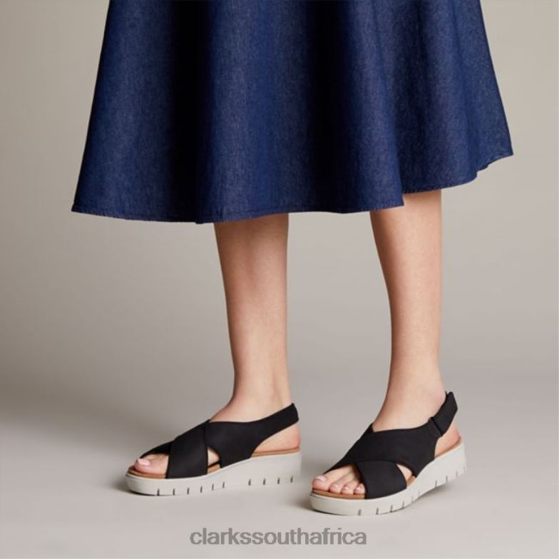 Clarks Un Karely Sun Black Nubuck Black Nubuck 840405226 Unisex Clarks Black Nubuck