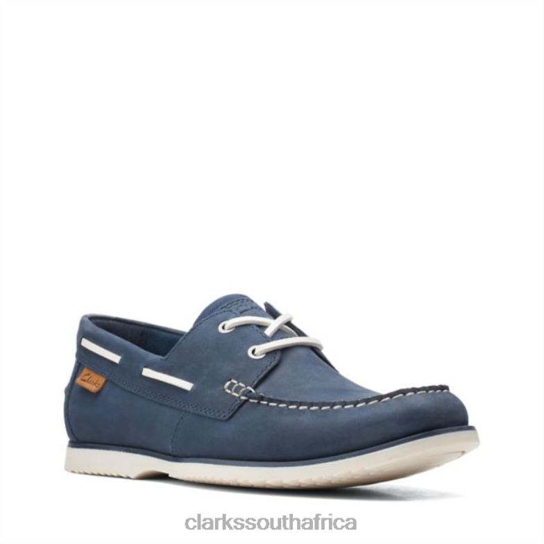 Noonan Lace Navy Nubuck Clarks Navy Nubuck 840405575 Unisex Clarks Navy Nubuck