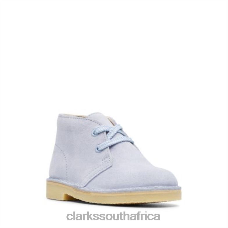 Clarks Cool Blue Desert Boot Inf G Fit 840404801 Kids Clarks Cool Blue
