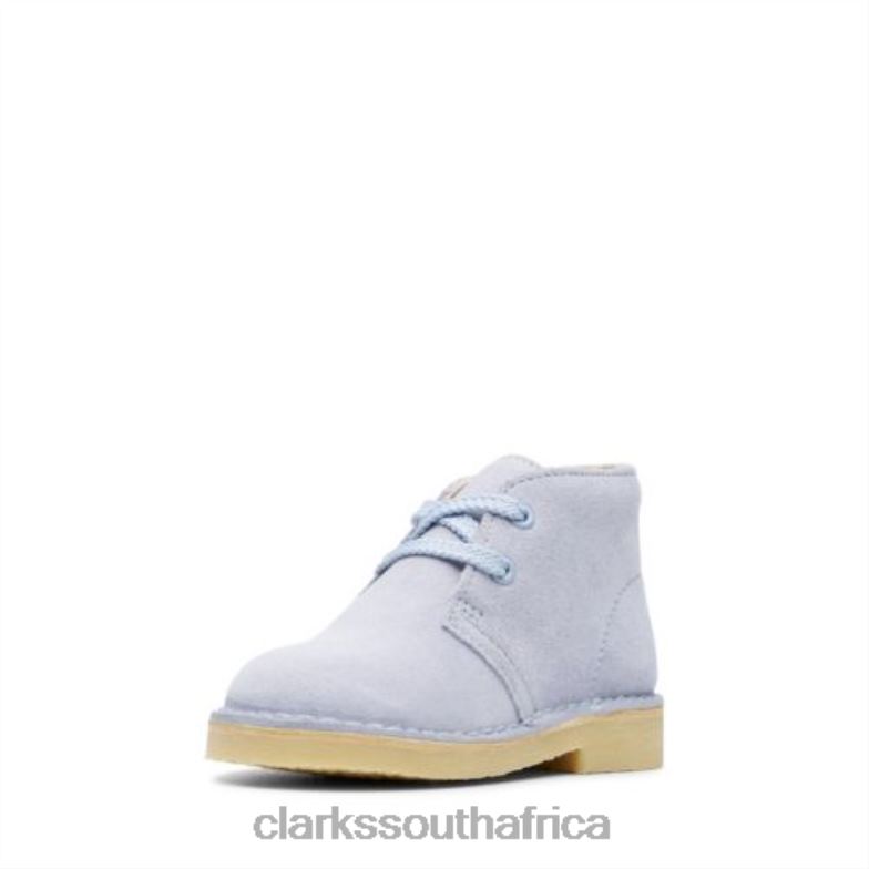 Clarks Cool Blue Desert Boot Inf G Fit 840404801 Kids Clarks Cool Blue