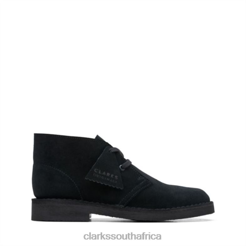 Desert Boot Older Black Suede Clarks Black Suede 840406893 Kids Clarks Black Suede