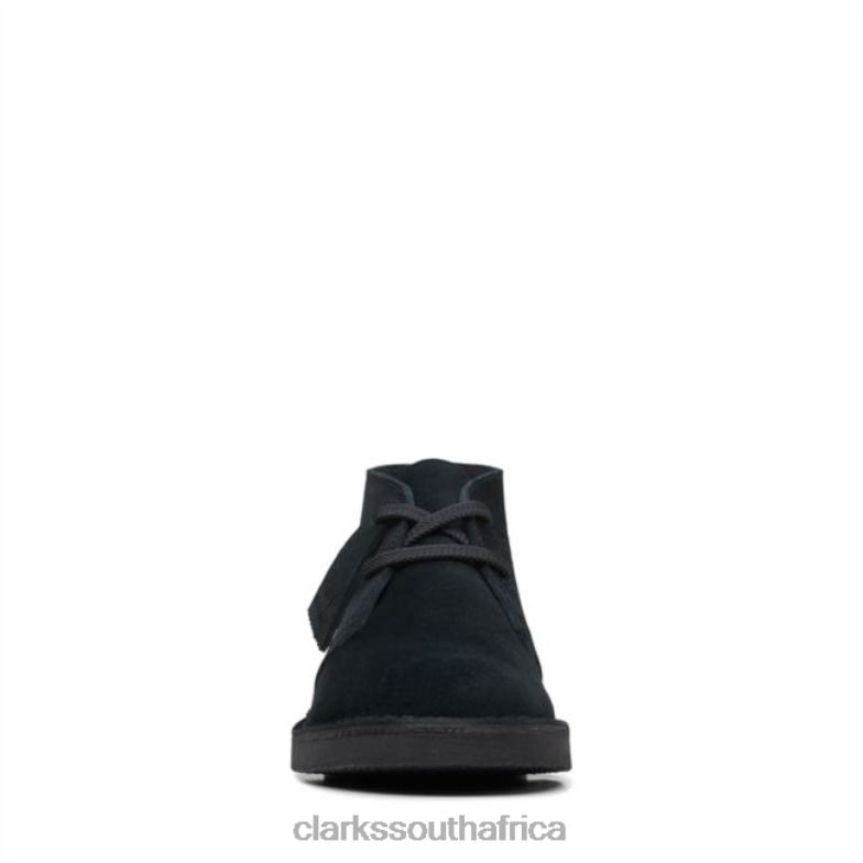 Desert Boot Older Black Suede Clarks Black Suede 840406893 Kids Clarks Black Suede