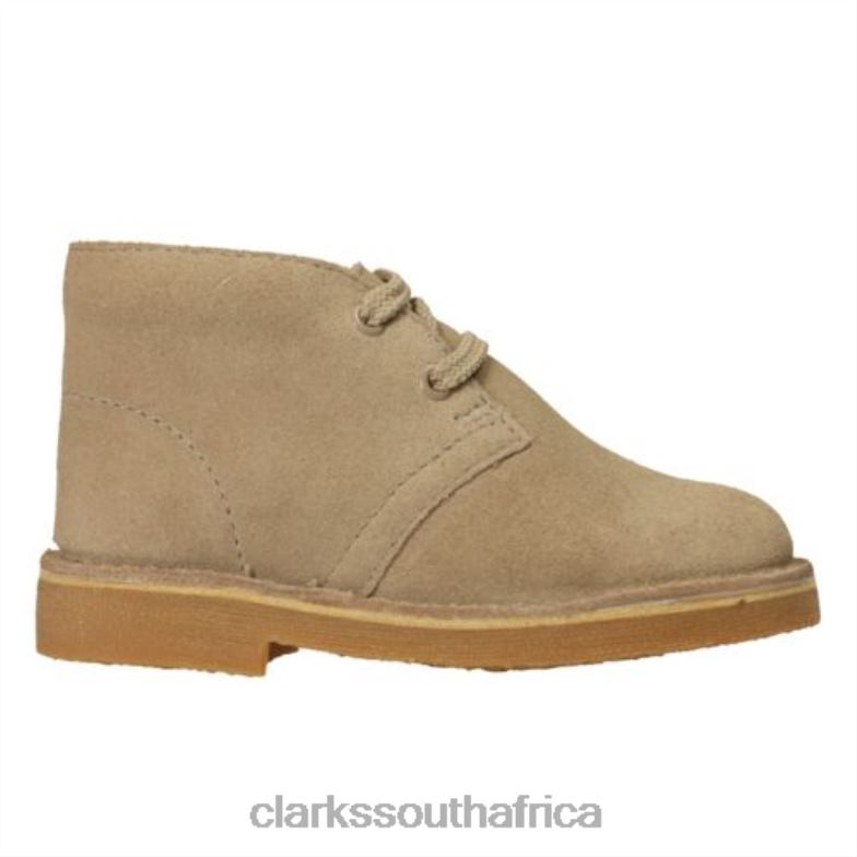 Sand Suede Clarks Desert Boot Fst G Fit 840404792 Kids Clarks Sand Suede