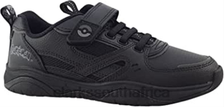 Grip Trade O Black Leather Boys Shoes Clarks 84040493 Kids Clarks