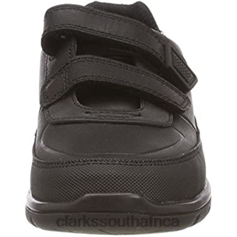 Boys' Venture Walk Derbys Child Clarks Black 840401799 Kids Clarks Black Leather