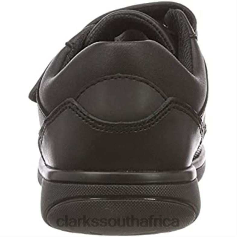 Boys' Venture Walk Derbys Child Clarks Black 840401799 Kids Clarks Black Leather